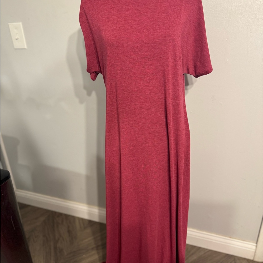 Lularoe raspberry maxi- large - Picture 3 of 3
